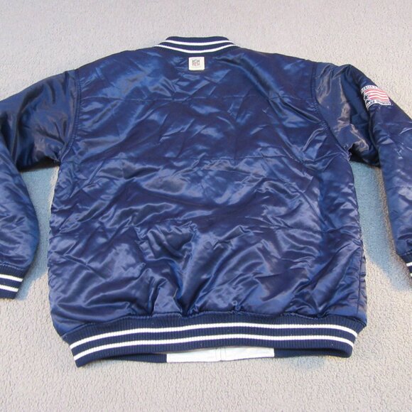 Dallas Cowboys Gridiron Reversible Jacket – Men’s Large – White/Blue – NFL Class - Picture 6 of 16